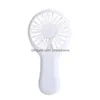 Party Favor Handheld Small Fan Cooler Portable Usb Charging Mini Silent Desk Dormitory Office Student Gifts Drop Delivery Home Garde Dhgqh