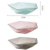 Plates Household Transparent Five Star Fruit Plate Creative Fashion Europea Plastic Dishes Decoration And Table Accessories