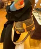 Sacs de créateurs 10a Tapis de sac à bottes en cuir en cuir réel vieille fleur Diane Baguette sac à main grande capacité