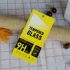 1000pcs 4 Style Kraft Paper Glass Opakowanie detaliczne Pudełko papierowe Białe pudełko dla 11 XR 7 6 6 Plus Samsung Temperted Glass Screen Prot204H