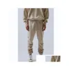 Herenbroeken Heren High Street Hoodies Sets voor heren Reflecterend zweet Casual Hiphop Streetwear Aziatische maat Drop Delivery Apparel Clothin Dhlzj