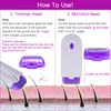 epilator USB امرأة قابلة للشحن امرأة epilator إزالة الشعر المحمولة أداة دوارة حلاقة جسم الوجه الساق بيكيني الشفاه DEPILATOR مزيل الشعر ليزر 230720