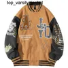 New 23ss Men's Jackets Men Women Letter Embroidery Varsity Japanese Oversized Autumn fashion brand Jacket Coat Harajuku College womens mens Letterman Jacket