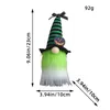 Усы Хэллоуина плюшевые гномы ручной работы шведской тыквы призрачные гномы украшения на хэллоуин