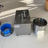 Máquina de corte de legumes elétrica comercial 25A tipo 550W Máquina de enchimento de bolinhos de legumes Máquina de cortar 220V