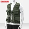 Heren Vesten Biker Vest Zomer Vest Werkkleding Baseball Jack Tactische Kleding Militair