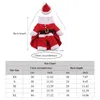 Abbigliamento per cani Vestiti per cani da compagnia Piccolo costume natalizio rosso Cappello da Babbo Natale Decorazioni per le vacanze