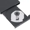 Unidad óptica de DVD ROM externa de vídeo para coche USB 2 0 CD DVD-ROM reproductor de CD-RW quemador Delgado portátil lector grabador portátil para Laptop333H