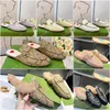 Slippers Princetown Slipper Autumn Winter and Summer Women Classics Wool Woolen Half Fashion Leather Rubber Flat bottom Non-slip Outdoor Jumbo Animal S hoes65