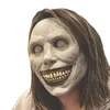 Skräck halloween masker för vuxna som ler demon mask de onda cosplay rekvisita karneval fancy party skrämmande latex mask män kvinnor