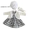 Lembranças nascidas Pography Props Traje Infant Baby Girls Cosplay Vovó Roupas Po Shooting Hat Outfits 230720