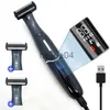 Clippers Aparadores 4 em 1 Aparador de Pelos Indolor para Senhora Mulheres Homem Depilação Áreas Íntimas Nariz Orelha Corte de Cabelo Rasor Clipper Barbeador Facial USB x0728