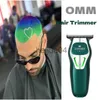 Clippers Trimmers T9 Powerful 0 MM Professional Hair Trimmer Men T Blade Electric Clipper Rechargeable Barber Haircut hine Beard Trimmer Shaver x0728