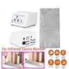 Beauty Items Sauna Blanket Far Infrared FIR Heating 3 Zones 3 Zones Digital Controller Body Slimming Machine for sale