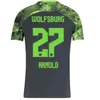 23 24 Wolfsburg Mens Soccer Jerseys Baku Kruse Steffen Baku L.Nmecha Arnold Home Away Football Shirt Simoles -Sleevesユニフォームメン子供