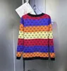 23GGSS NOWOŚĆ SWEATERS Modna Knitwear Kobiety z długim rękawem Kobiety swobodny projektant Sweters S-xl