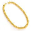 Hip Hop Épaisse Chaîne 18k Or Jaune Rempli Cool Mens Collier Chaîne Lourde Cadeau Chunky Bijoux 60cm Long242Z