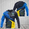 Hoodies للرجال إعادة مختصرة المركز التجاري - معطف أوكرانيا من خط الأسلحة على طراز للجنسين البالغين للرجال ثلاثية الأبعاد