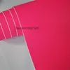 Film d'emballage de voiture en vinyle mat rose avec dégagement d'air Feuille d'emballage de voiture complète Autocollant de voiture rose rouge Couverture size1 52x30m Roll 4 98x98ft2433
