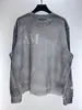 Pullover Mens Designer Mężczyźni Bluzy Wysokiej jakości moda menwoemeni cement popieltu