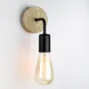 Стеновая лампа 2pcs e27 Sconce спальня спальня кровати ретро промышленное декор