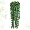 Fiori decorativi Pianta artificiale Appesa a parete Vines55.11IN Geen Plants Wedding Home Architrave Decorazione da giardino all'aperto