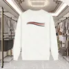 Erkek Tasarımcı Hoodie Sweatshirt Erkek Kadın Kazak Sıradan Uzun Kollu Külot Marka Hoodies Siyah ve Beyaz Baskı Mektubu Üst Moda Sokak Giyim