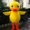 2019 factory duck Mascot Costume EPE Fancy Dress Outfit Adult mascot costume Xmas Gift332E