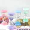 Objets décoratifs Figurines Verre Sablier 1351015202530 Minutes Sable Horloge Minuterie Ornement De Bureau Sablier Enfants Enfants Cadeaux Décor À La Maison 230721