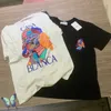 T-shirts masculinas Dropshipping T-shirts CASABLANCA 100% algodão t-shirt para homens e mulheres férias ao ar livre t-shirt havaiana de manga curta J230516