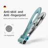 الكليف من الظفر السيد Green Nail Clippers الفولاذ المقاوم للصدأ من الفولاذ المقاوم للصدأ متاحان متاحان مانيكير أظافر أظافر أدوات مقص صعبة الأدوات 230720