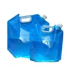 Borsa per l'acqua pieghevole per arrampicata all'aperto Bere attrezzatura per l'idratazione Campeggio BBQ Serbatoio d'acqua 5L 10L bottiglia portatile per succo di latte in plastica per escursioni in viaggio