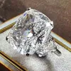 14K Gold Wedding Diamond Ring for Women Anillos White Topaz smycken Bague Ring Peridot Gemstone Bizuteria 14K Gold Ring Jewelry2559