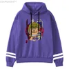 Men's Hoodies Sweatshirts Pullover Japan Anime ONE PIECE Clotes Roronoa Zoro Cartoon Print Male die Vintae Punk dies ip op Loose Sweatsirt Mens L230721