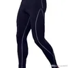Diving Accessories Fitness male basketball running training pants elastic compression fast pants sports tight seven points MA42281n