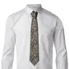 Gravatas borboleta vintage pele de cobra gravata para homens e mulheres acessórios para roupas