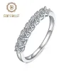 Klejnot Balet 925 Sterling Silver Moissanite Ring Biżuter