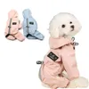 Impermeabile Perro Abbigliamento per cani Giacca Ropa Para Ubranka Dla Psa Per Bulldog francese Chihuahua Cappotto impermeabile per animali Roupa Cucciolo Abrigo 2242t