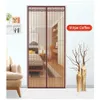 High Quality Reinforced Magnetic Screen Door Anti-Mosquito Curtain Magic Magnets Encryption Mosquito Mesh Net On the Door 211102307s