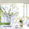 Декоративные цветы Высококачественные бренды прочный искусственный цветочный цветочный газоновый пластик, смоделированный с горшками Phalaenopsis bonsai