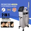 2 in 1 808nm diode laser ontharing picosecond tattoo verwijdering schoonheid apparatuur voor huidverjonging Huidverstrakking Acne Behandeling Gezicht Lifting spots removel