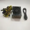 Fonte de alimentação ETH miners com saída de cabo 1600W 12V 120A Incluindo 27PCS 4Pin 4 4pin 6 2Pin 24Pin SATA connector2783