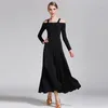 Stage Wear Sexy Women Ballroom Dance Dress Standard Modern Dancewear Costumi Waltz Dance Practice Clothes