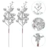 Dekorativa blommor 10 PCS Artificiales Decorativas Para Sala Christmas Ornament Tree