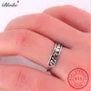 Cluster Ringen Antiek S925 Sterling Zilver Voor Mannen Vrouwen Vintage Bruiloft Fase Ring Vrouwelijke Mannelijke Minimalistische Stapelen Partij Sieraden