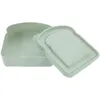 Plates Pastry Sandwich Containers Outdoor Adults Bread Small Air Tight Reusable Microwave Safe Lids Kids Sub Lunchbox