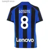 24 Alexis Barella Lukaku Mens Soccer Jerseys 22 23 Gosens Dzeko Lautaro J. Correa Calhanoglu Skriniar Brozovic Home Away 3rd Football Shirt Uniforms T230720