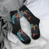 Herrensocken Hip Hop Retro Love Is Not Something Weak Crazy Kompression Unisex Fleabag TV Show Harajuku Muster bedruckte Crew Socke