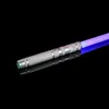 LED Light Sticks RGB Metal Lightsaber Laser Sword Sabre De Luz FOC Rave Weapon Dueling Flashing Toy 7 Color Changing Kpop Lightstick 230720