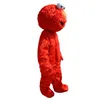 Costume de mascotte de monstre de biscuit de rue de sésame costume de mascotte d'elmo costume de robe de soirée fantaisie 289C